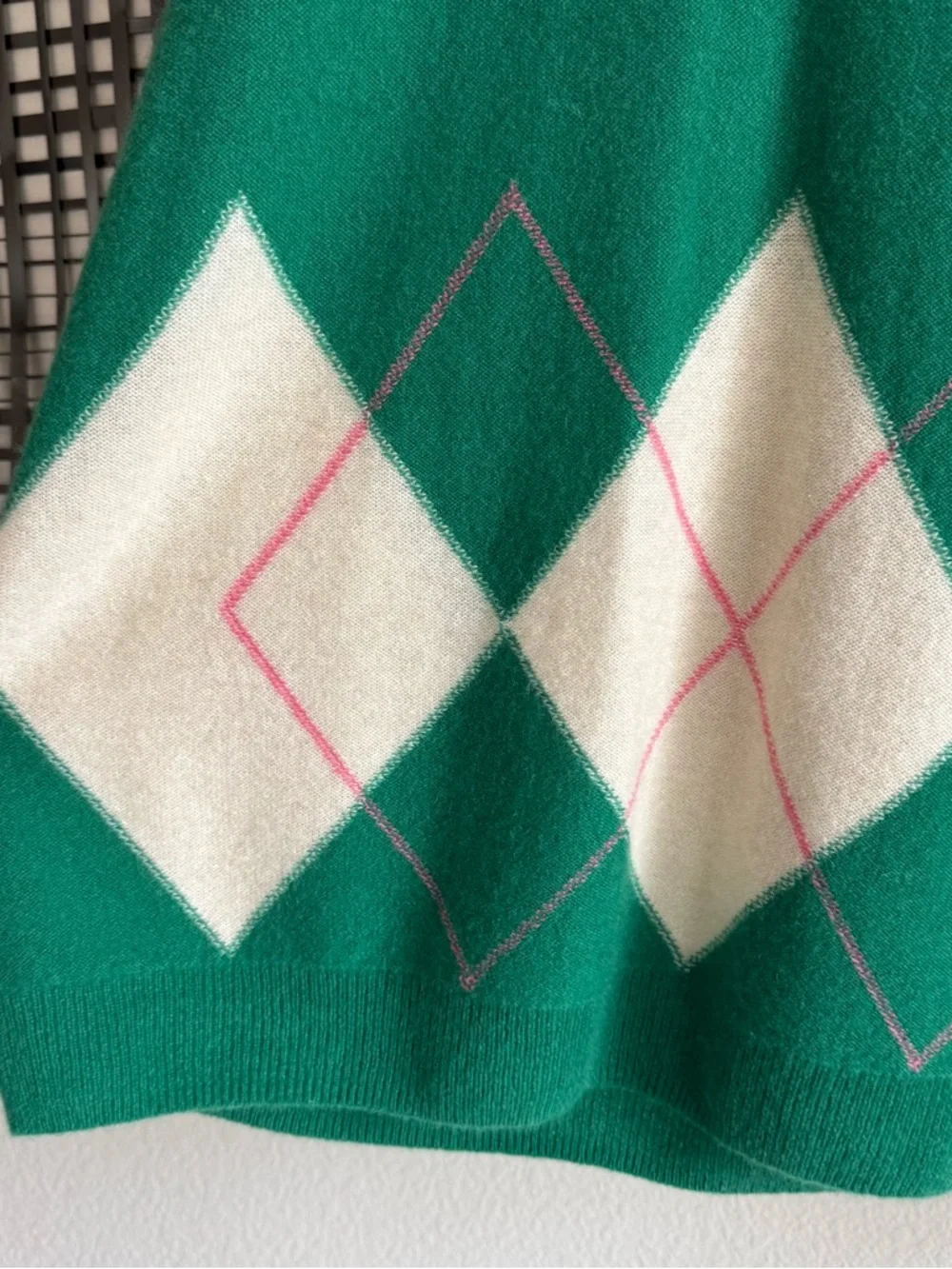 Free people Addie Argyle Cashmere Pullover